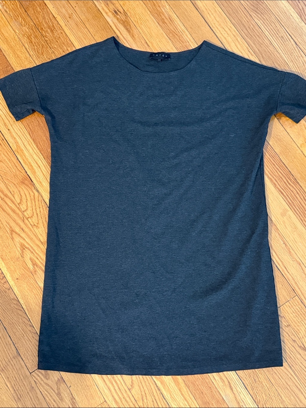 Hatch the afternoon Short Sleeve Crewneck relaxed dress maternity size 1